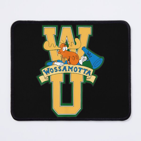 Item preview, Rocky And Bullwinkle Wossamotta U Logo Graphic designed and sold by gracerisenu.