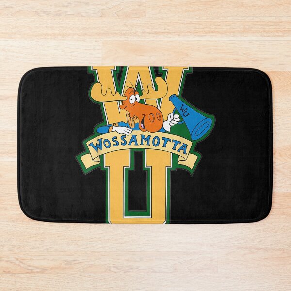 Item preview, Rocky And Bullwinkle Wossamotta U Logo Graphic designed and sold by gracerisenu.