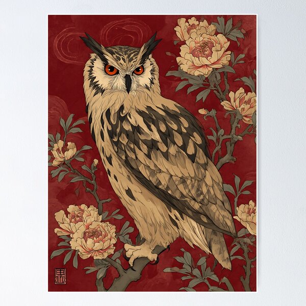 Item preview, Majestic Blakiston's Fish Owl Art designed and sold by bapupa.