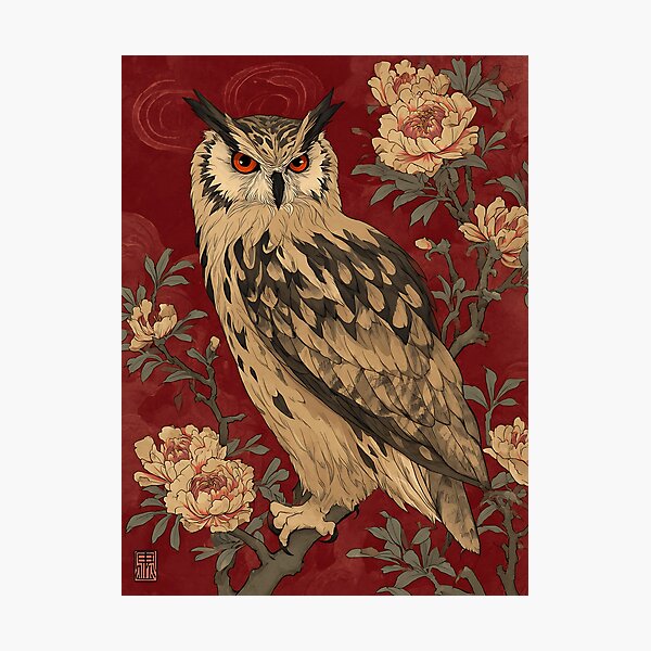 Item preview, Majestic Blakiston's Fish Owl Art designed and sold by bapupa.