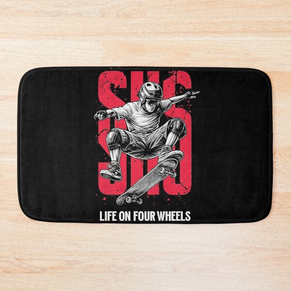 Item preview, Life on Four Wheels Skateboard Sus Red designed and sold by KTGim.