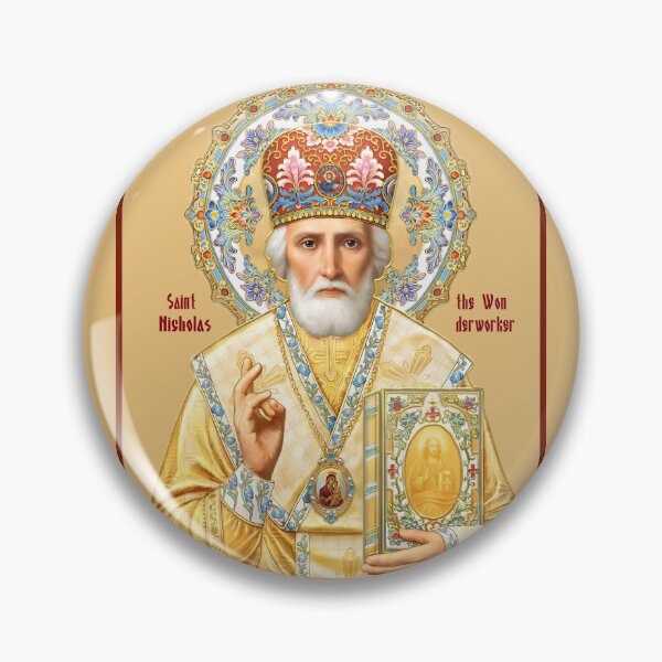 Item preview, Saint Nicholas the Wonderworker, Orthodox icon  designed and sold by orthodox-icon.