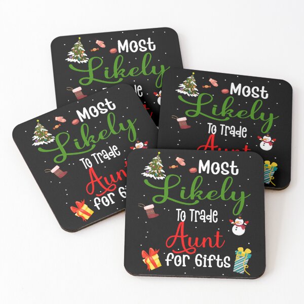 Artikelvorschau, Am ehesten tauscht er Tante gegen Geschenke für die Familie zu Weihnachten entworfen und verkauft von MaryPadillapm.