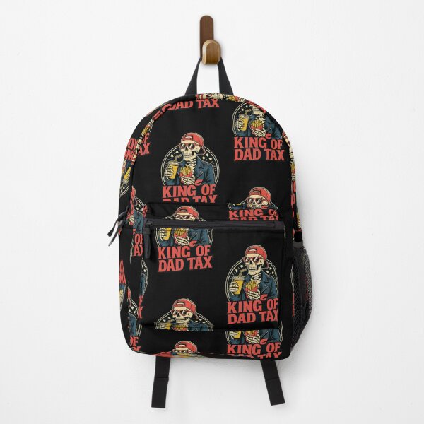 Item preview, King of dad tax fathers fast food humor designed and sold by FlipFlop7.