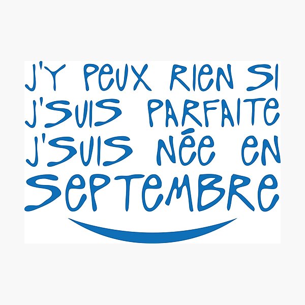 Item preview, perfect born September birthday quote designed and sold by Achille3777.