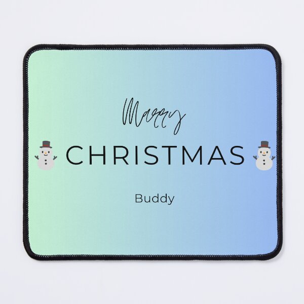 Item preview, Happy Christmas Buddy logo with Vibrant Colour  designed and sold by VisionSticker.