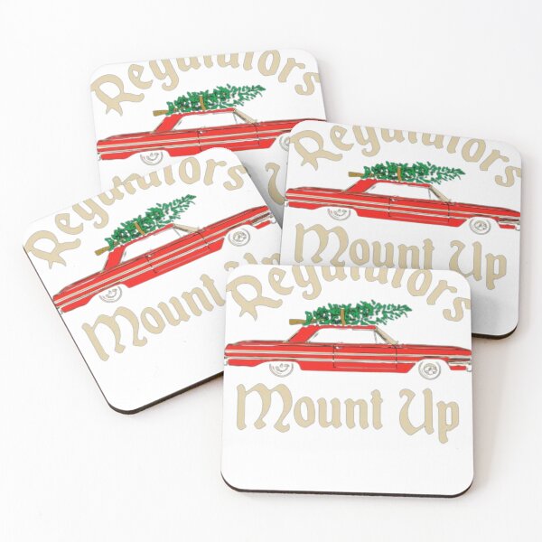 Item preview, Christmas Regulators Mount Up designed and sold by MARGOTDAVIESe.