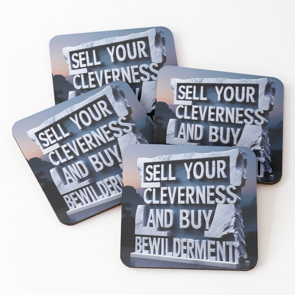 Item preview, Sell your cleverness and buy bewilderment 61 designed and sold by Tom-Johnson.