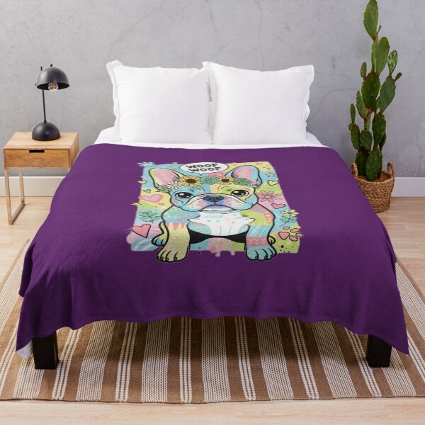 Item preview, French Bulldog - joy of life designed and sold by Studio Yvonne .