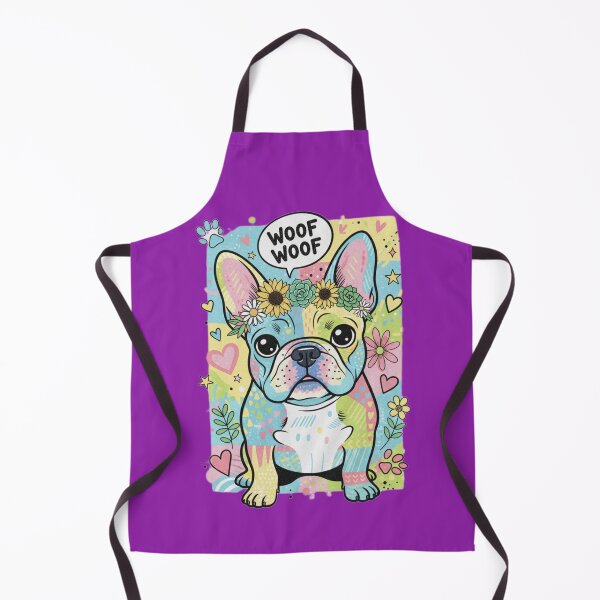 Item preview, French Bulldog - joy of life designed and sold by Studio Yvonne .