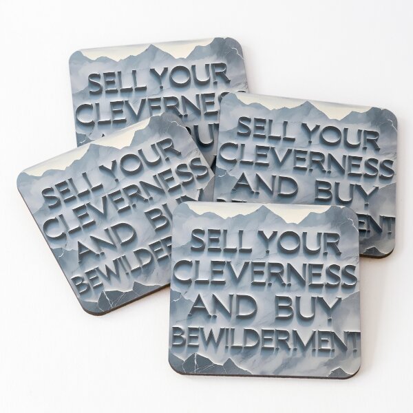 Item preview, Sell your cleverness and buy bewilderment 62 designed and sold by Tom-Johnson.