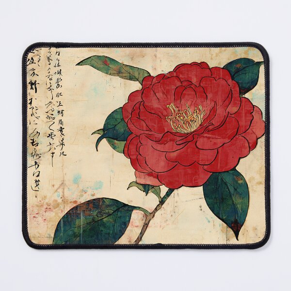 Item preview, Beautiful Japanese Camellia Art designed and sold by bapupa.