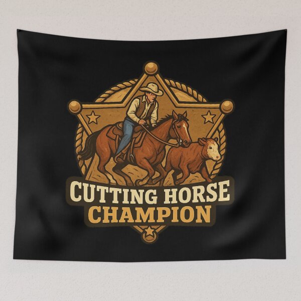 Item preview, Cutting horse - Cutting Horse Champion designed and sold by DamioPolArt.