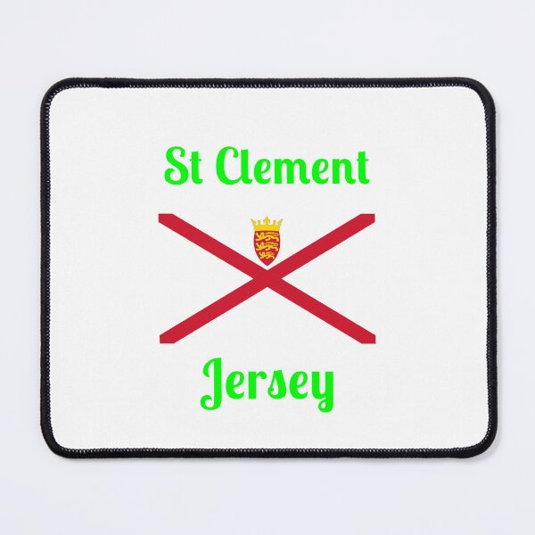 Item preview, St Clement Jersey - Stylish Prints, designed and sold by Fleetwood1994.