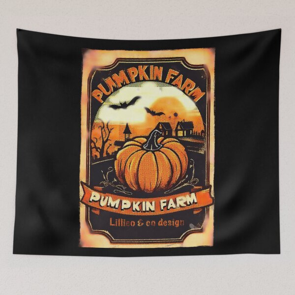 Item preview, Spooky Town Halloween Pumpkin Vintage Magical Village designed and sold by MayInDependen.