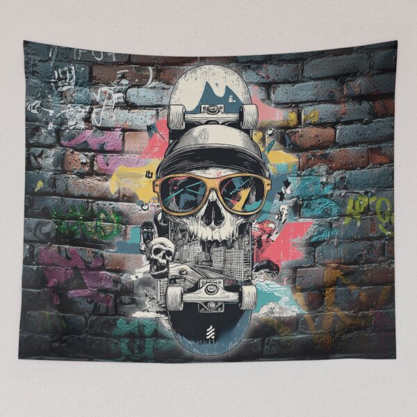 Item preview, Skull Skateboard Two designed and sold by Jenson Major.