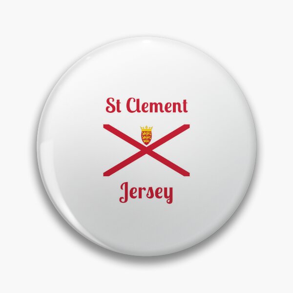 Item preview, St Clement Jersey - Stylish Prints, designed and sold by Fleetwood1994.