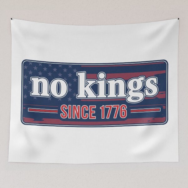 Item preview, No Kings Since 1776 American Flag designed and sold by Owcomm.