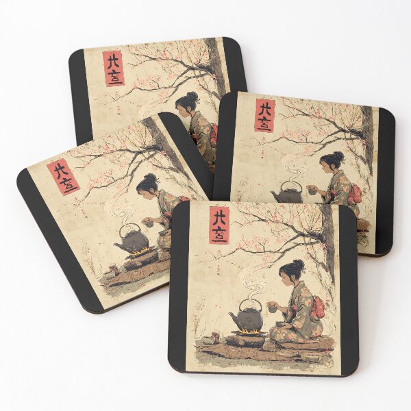 Item preview, Peaceful Japanese Chanoyu Tea Art designed and sold by bapupa.