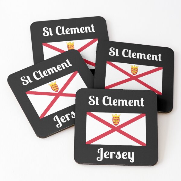 Item preview, St Clement Jersey - Stylish Prints, designed and sold by Fleetwood1994.