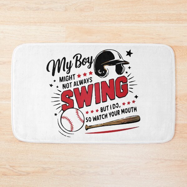 Item preview, My Boy Might Not Always Swing But I Do designed and sold by wesdesignshop.