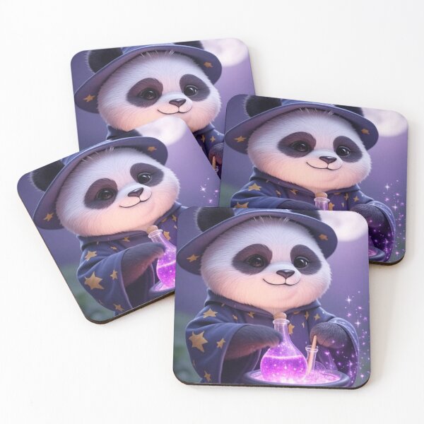 Item preview, Cute Witch Panda Halloween T-Shirt | Magical Cauldron & Spooky Potion designed and sold by ArmaanArts.