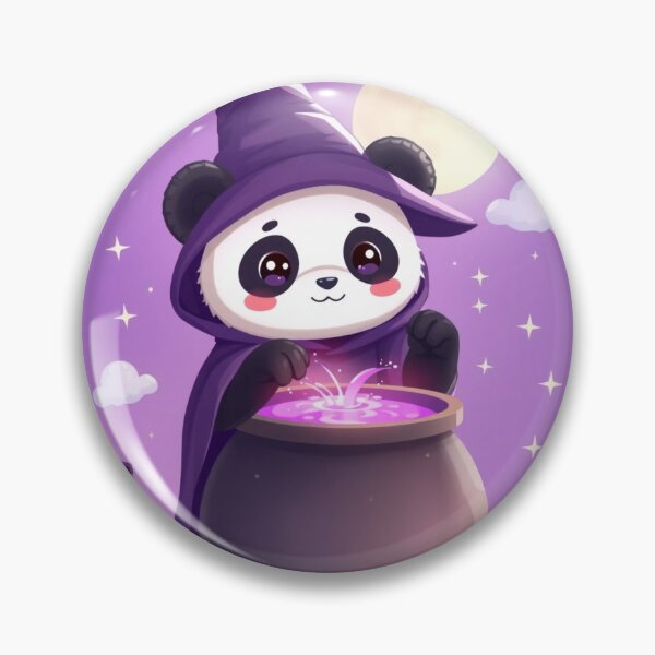 Item preview, Spooky Cute Panda Halloween Shirt | Witch Hat & Magic Potion designed and sold by ArmaanArts.