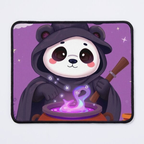 Item preview, Adorable Panda Witch with Cauldron | Halloween Costume T-Shirt designed and sold by ArmaanArts.