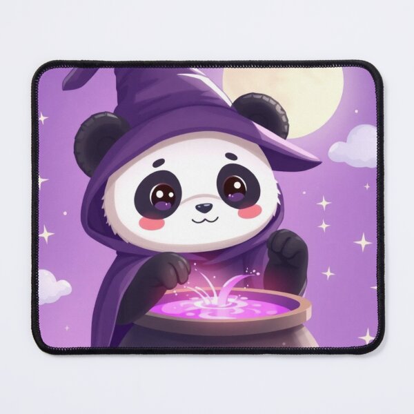 Item preview, Spooky Cute Panda Halloween Shirt | Witch Hat & Magic Potion designed and sold by ArmaanArts.