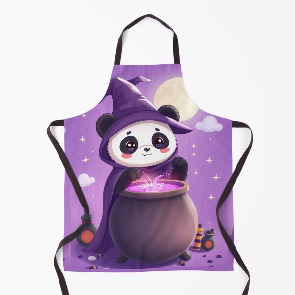Item preview, Spooky Cute Panda Halloween Shirt | Witch Hat & Magic Potion designed and sold by ArmaanArts.