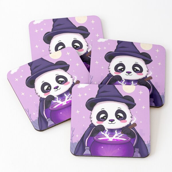 Item preview, Cute Panda Halloween Shirt | Witch Costume & Glowing Potion designed and sold by ArmaanArts.