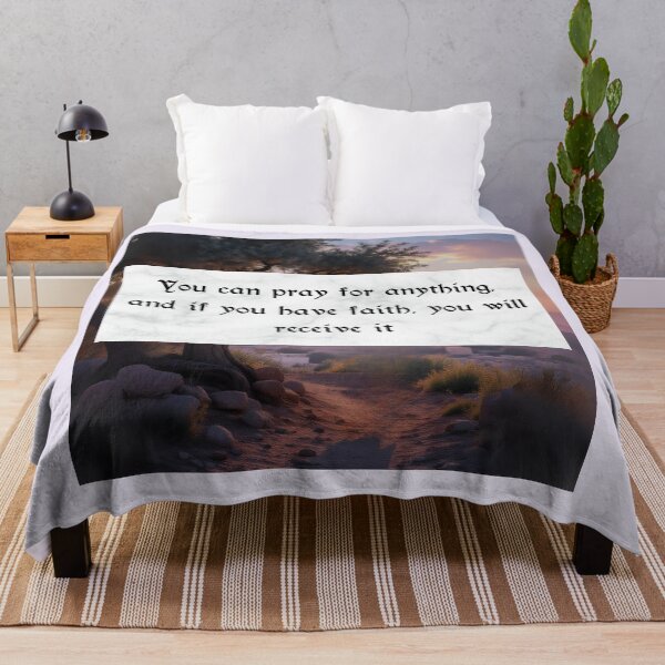 Item preview, Faith and Prayer Bible Verse Quote – Inspirational Christian Wall Art designed and sold by Bible-quotez.