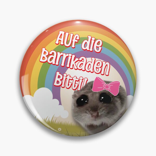 Item preview, To the barricades, please! SadHamster Meme designed and sold by Dunkelflaute.