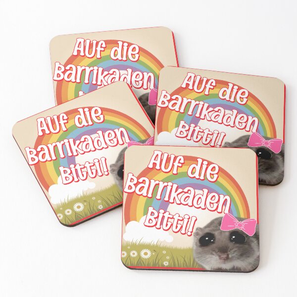 Item preview, To the barricades, please! SadHamster Meme designed and sold by Dunkelflaute.