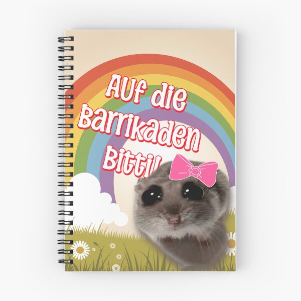 Item preview, To the barricades, please! SadHamster Meme designed and sold by Dunkelflaute.