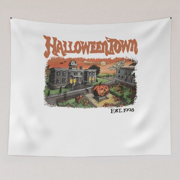 Item preview, Town Pumpkin Magical Halloween Vintage Village Spooky designed and sold by MayInDependen.