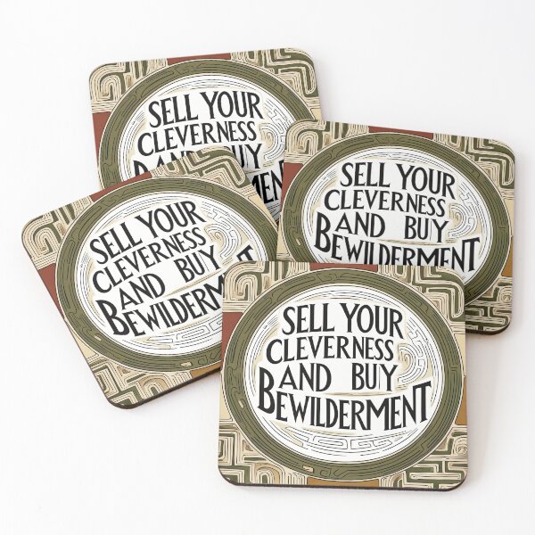 Item preview, Sell your cleverness and buy bewilderment 68 designed and sold by Tom-Johnson.
