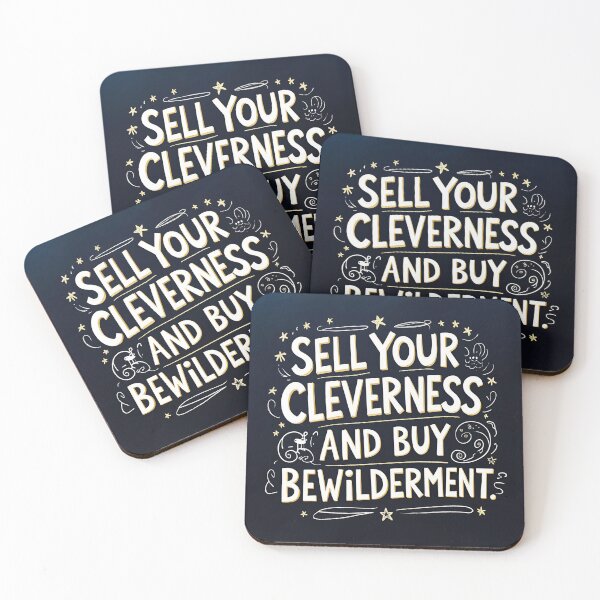 Item preview, Sell your cleverness and buy bewilderment 77 designed and sold by Tom-Johnson.