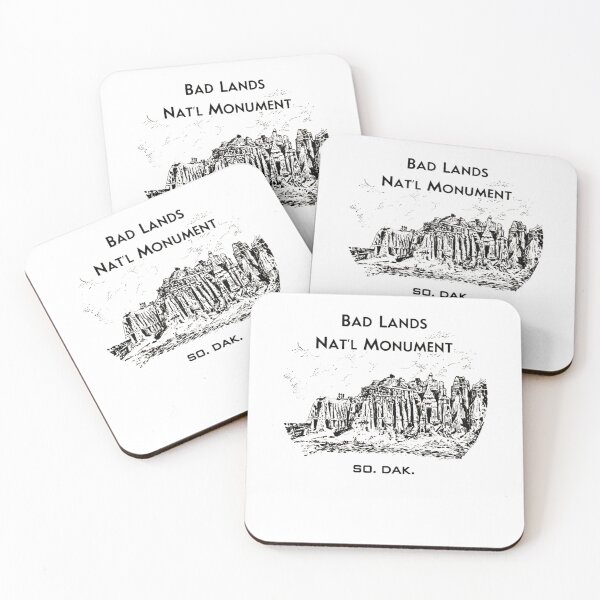 Item preview, Landscape Dakota Adventure National Badlands South Park designed and sold by MooreTaylorArt.