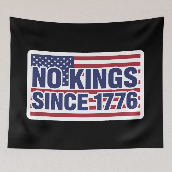 Item preview, No Kings Since 1776 American Flag designed and sold by Owcomm.