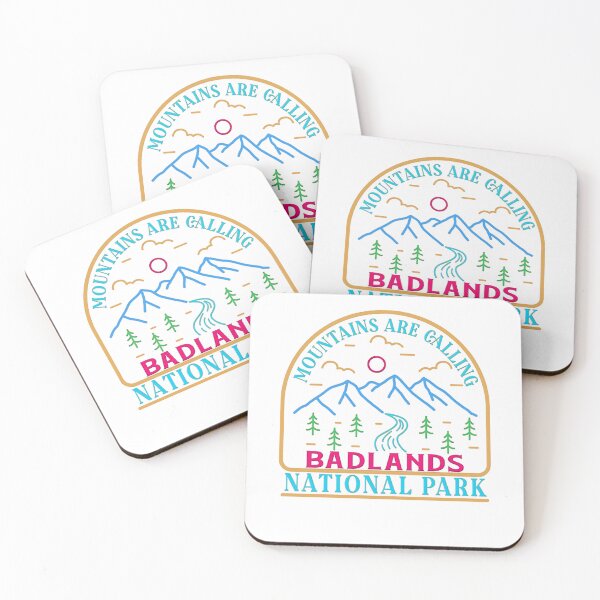 Item preview, Park National Dakota Adventure Landscape South Badlands designed and sold by MooreTaylorArt.