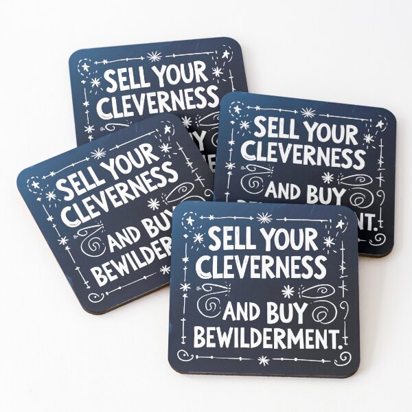 Item preview, Sell your cleverness and buy bewilderment 83 designed and sold by Tom-Johnson.
