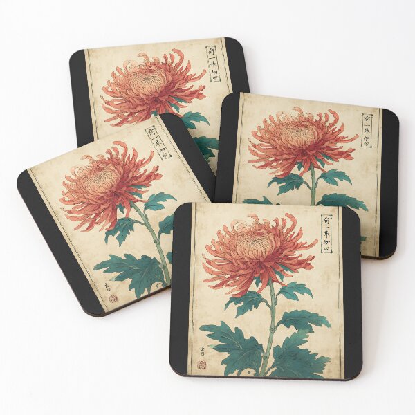 Item preview, Elegant Japanese Chrysanthemum Art designed and sold by bapupa.