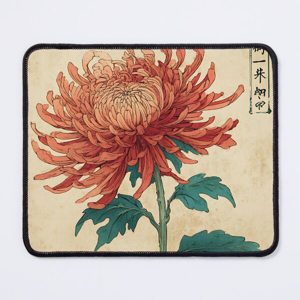 Item preview, Elegant Japanese Chrysanthemum Art designed and sold by bapupa.