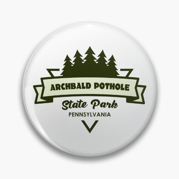 Item preview, Archbald Pothole State Park Pennsylvania Trees And Ribbon designed and sold by bivenart.