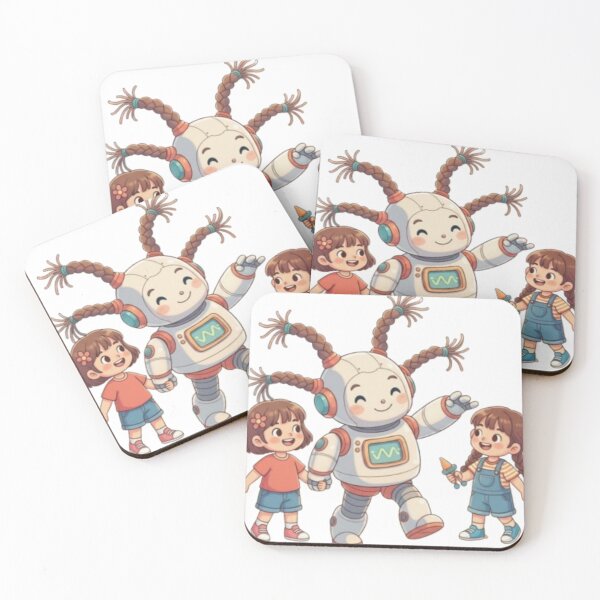 Item preview, Fat robot and friends designed and sold by PP&RAINBOW SHOP.