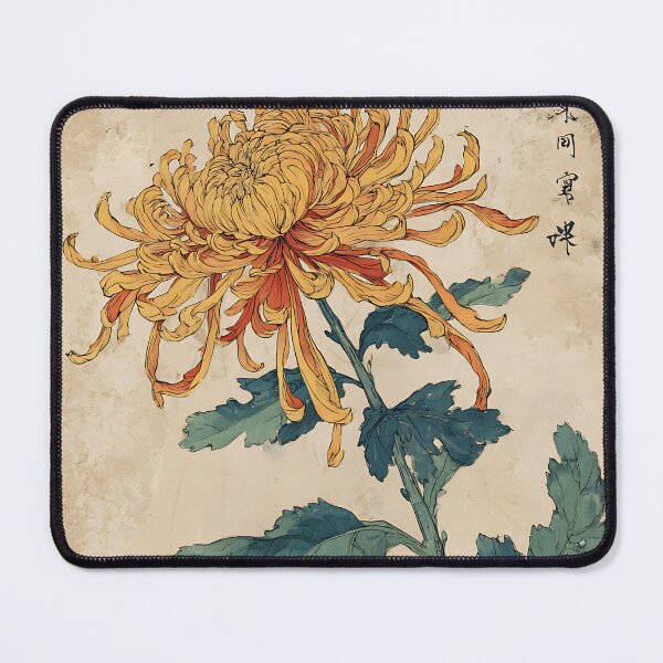 Item preview, Traditional Japanese Chrysanthemum Art designed and sold by bapupa.