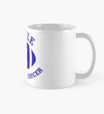 Tackle Prostate Cancer Awareness Football Ribbon Mug