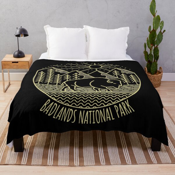 Item preview, Dakota South National Badlands Landscape Park Adventure designed and sold by MooreTaylorArt.