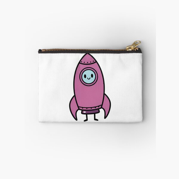 Item preview, Cute Smiling Space Rocket designed and sold by TheLoudArtist.
